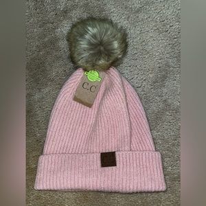 NWT C.C Rose Tan Winter Beanie